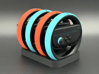 4 Wheel Stand for Nintendo Joy-Con 2 Wheels