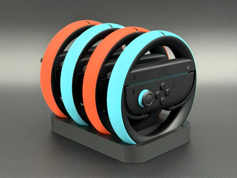 4 Wheel Stand for Nintendo Joy-Con 2 Wheels