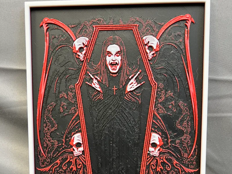 Ozzy Coffin Hueforge