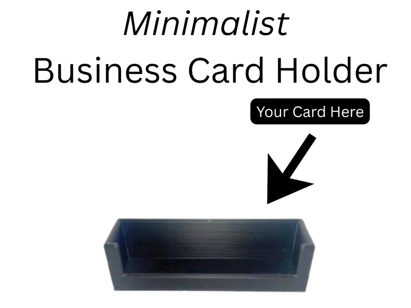 Minimalist Business Card Holder