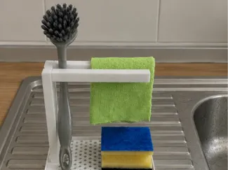 Sink Organizer with towel holder