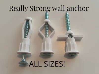 Drywall anchor with opening wings