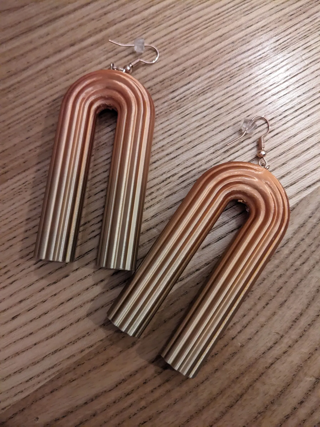 Boucles d'oreilles Arche au style Art Déco view 2