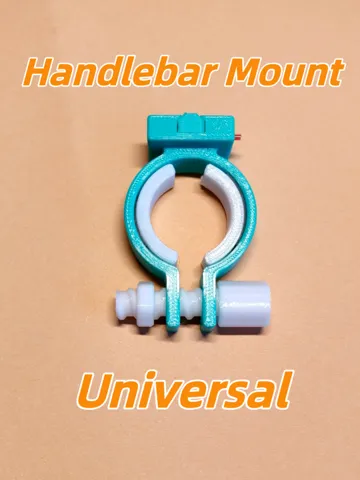 Modelo para impresión 3D: 自行车把通用配件——让每个创作者的作品都能“上车“! — vista de referencia 2