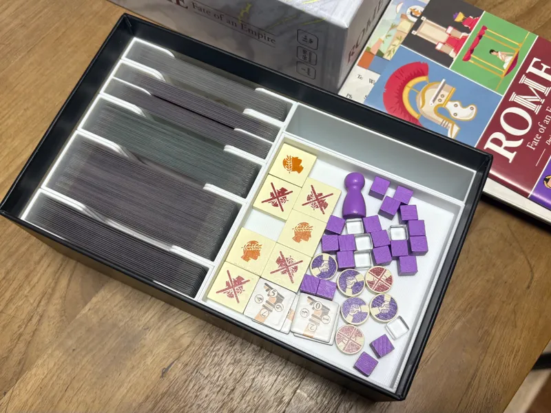 Insert for Rome : Fate of an Empire Deluxe edition