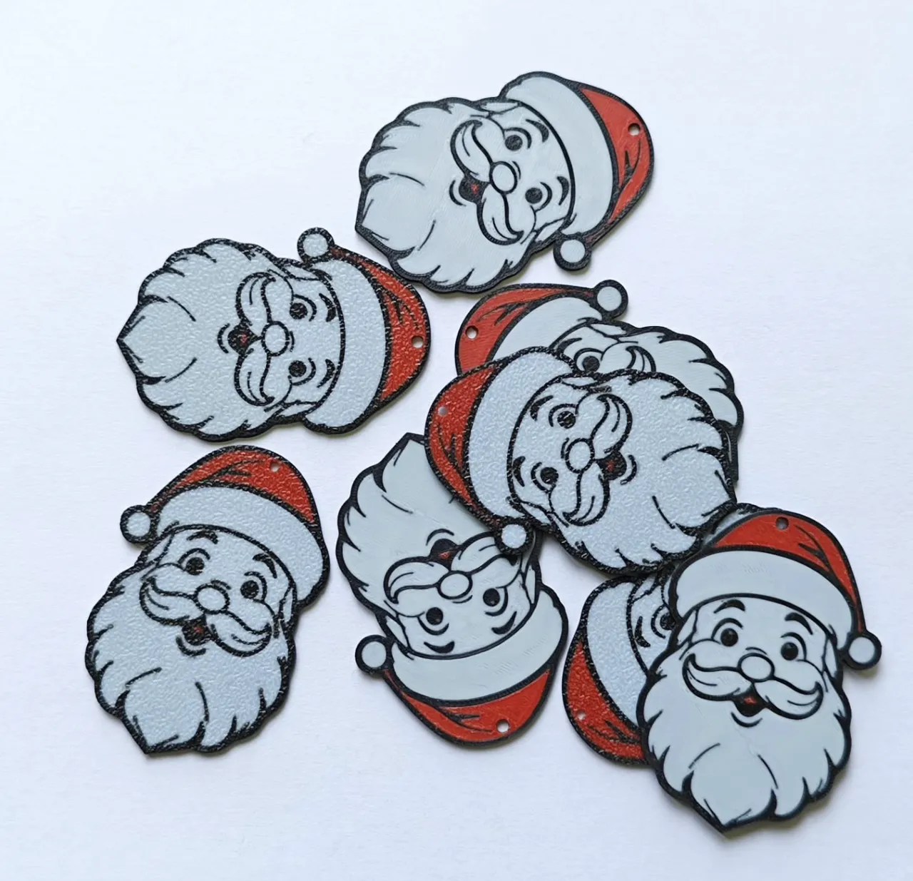 Christmas Santa Earring view 2