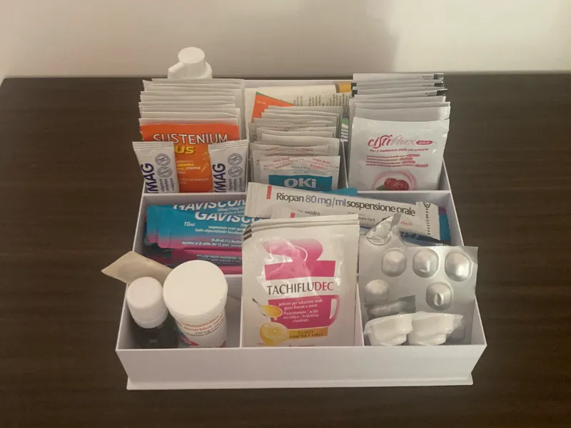 Box organizer medicine