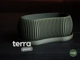 Модерна минималистична саксия terra