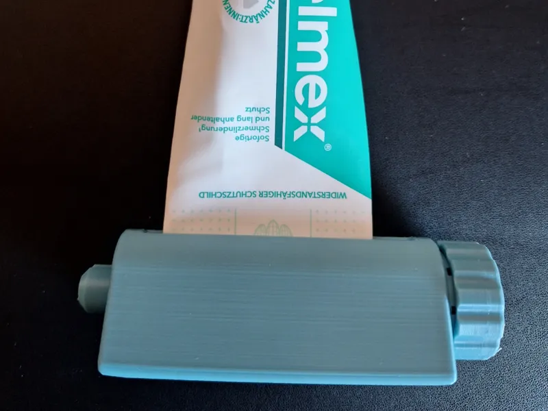 Tubenquetscher Drehbolzen mit Verzahnung