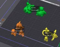 0.16mm layer, 2 walls, 15% infill - 1 plate by object