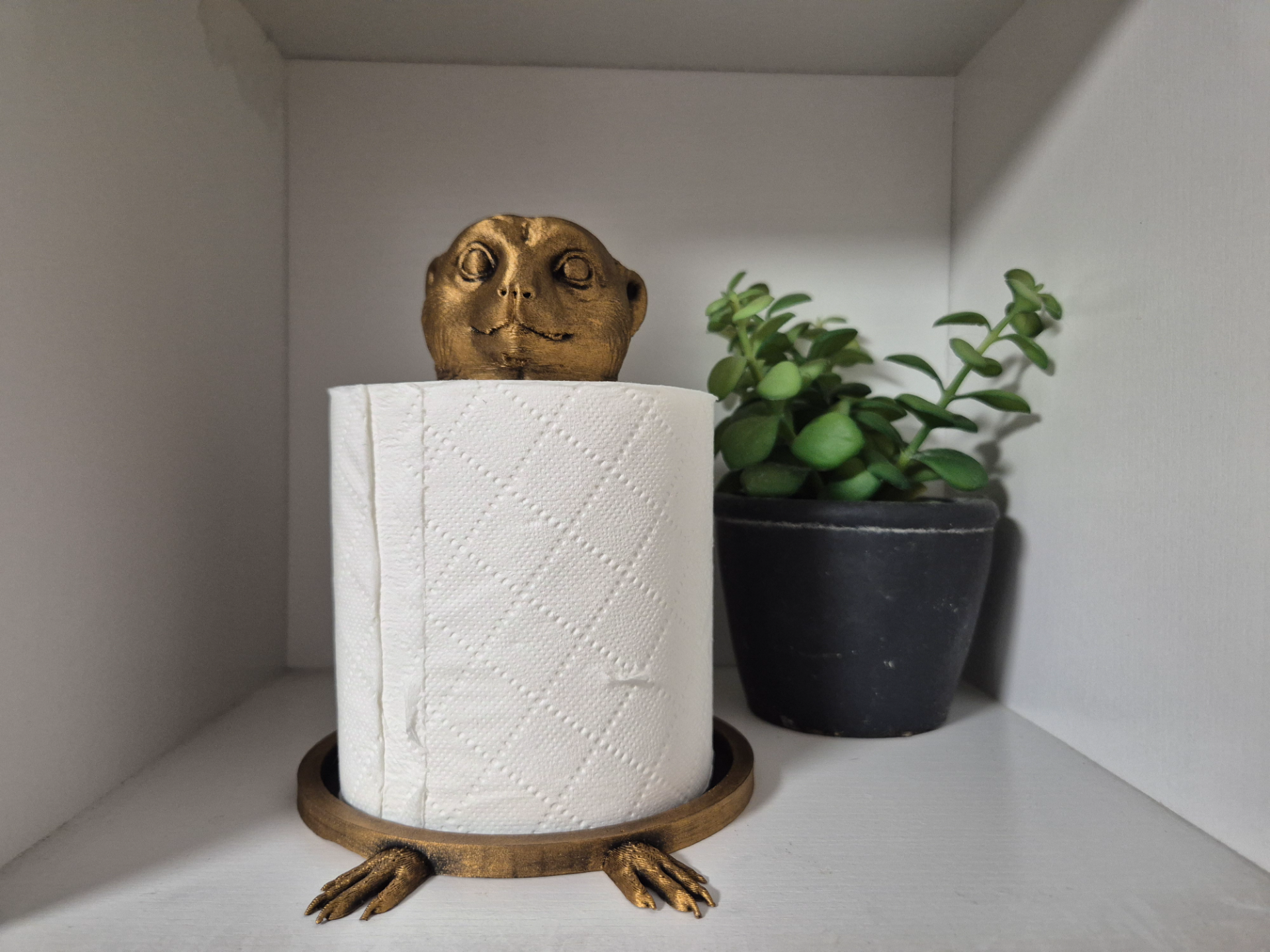 Meerkat Toilet Roll/Paper Holder