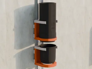 Worker's coffee maker holder