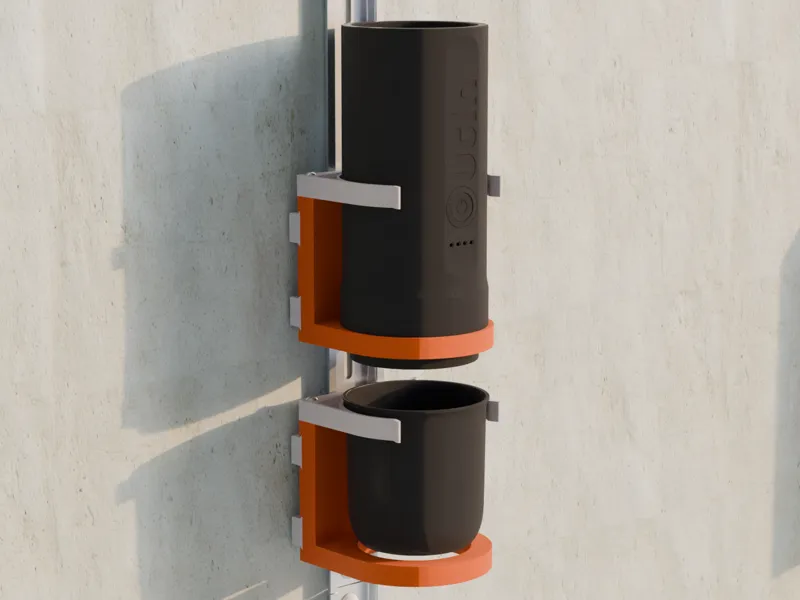 Worker's coffee maker holder