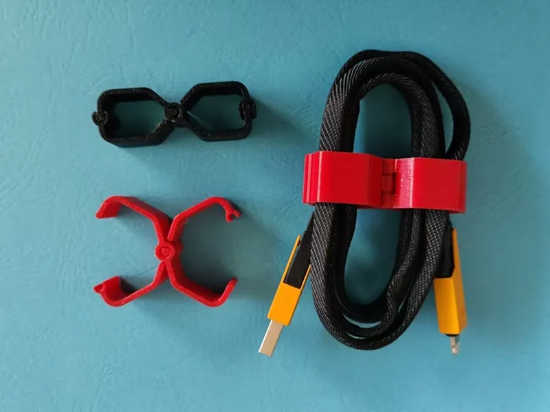 X lock cable clip（X锁紧线缆夹子）