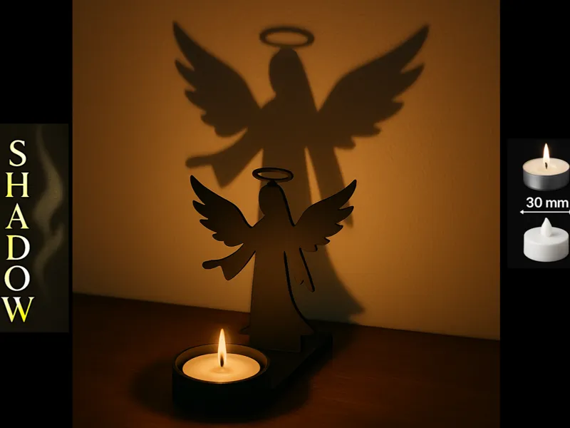 Shadow Art - Angel