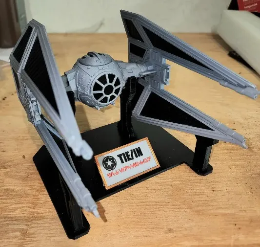 TIE Interceptor Model view 3