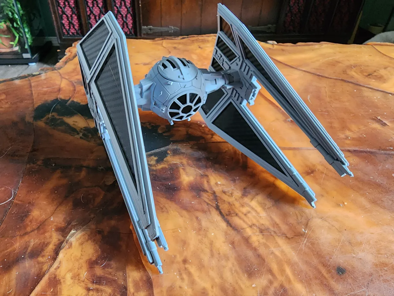 TIE Interceptor Model view 4