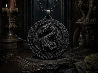 Dragon necklace
