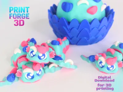 Rock Climbing Dragon | Print-in-Place| No Supports