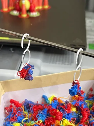 Filament Poop EarRings