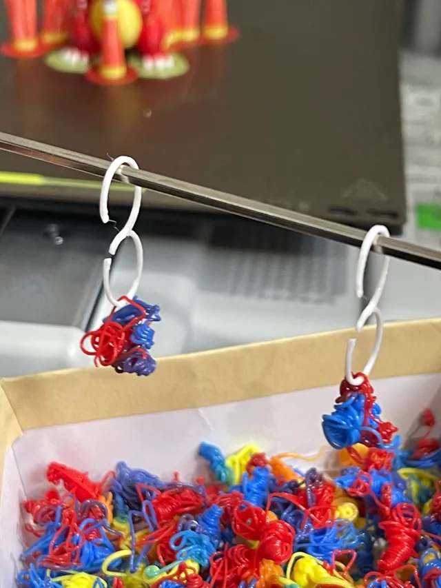 Filament Poop EarRings