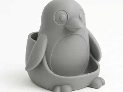 Penguin Desk Organizer