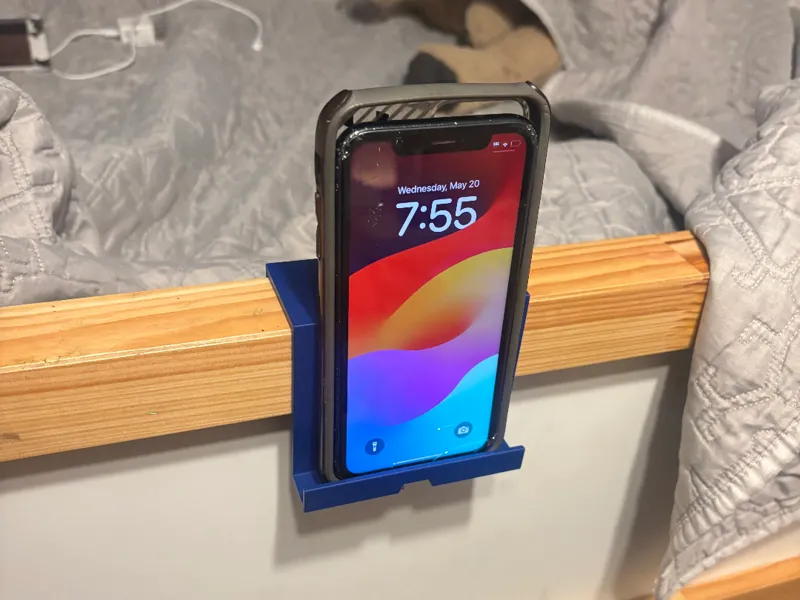IKEA Kura Bunk bed phone stand 