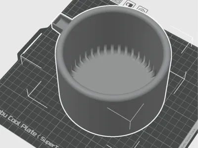 Pot with water inlet - 12.5cm plants without repot