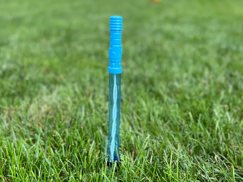 Bubble wand holder
