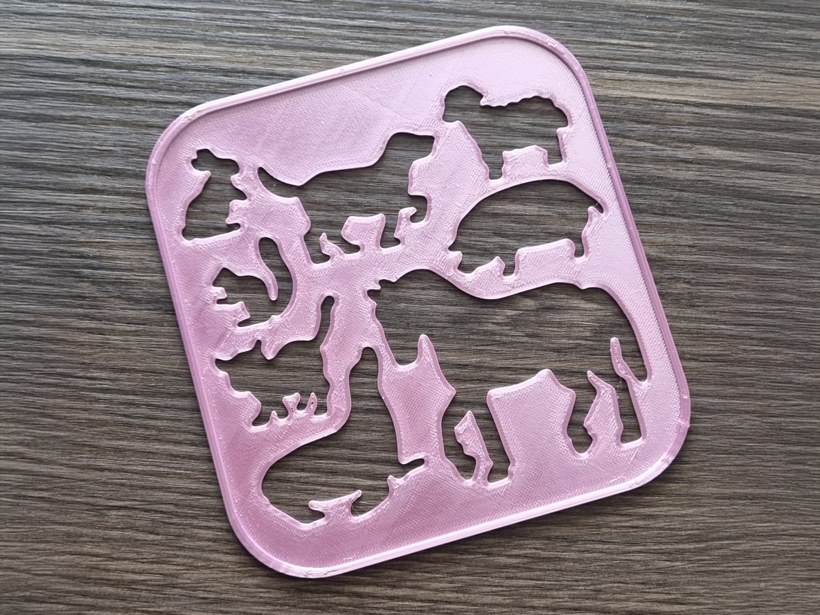 Animals Drawing Stencil