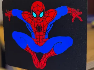 Lightbox Spiderman