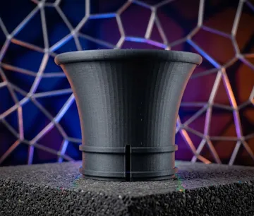 Modelo para impresión 3D: Parametric Slip-On Velocity Stack Motorcycle / ITB — vista de referencia 3