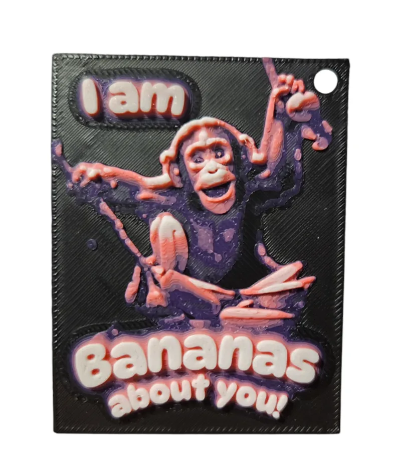 Valentine: I am bananas about you (chimp)