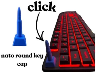 bullet key cap