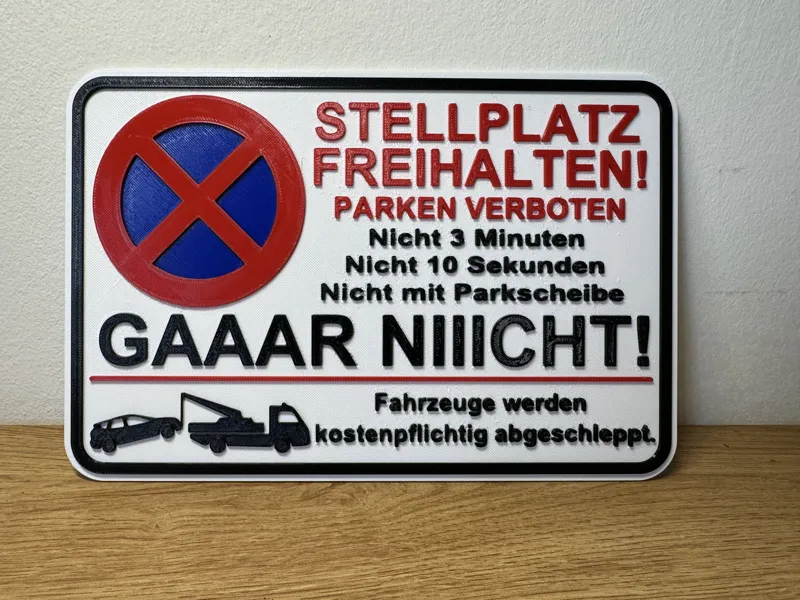 Parkeverbot - GAAAR NIIICHT