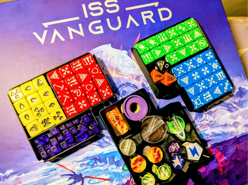 ISS Vanguard - Additional Internal Trays - Upgrade
