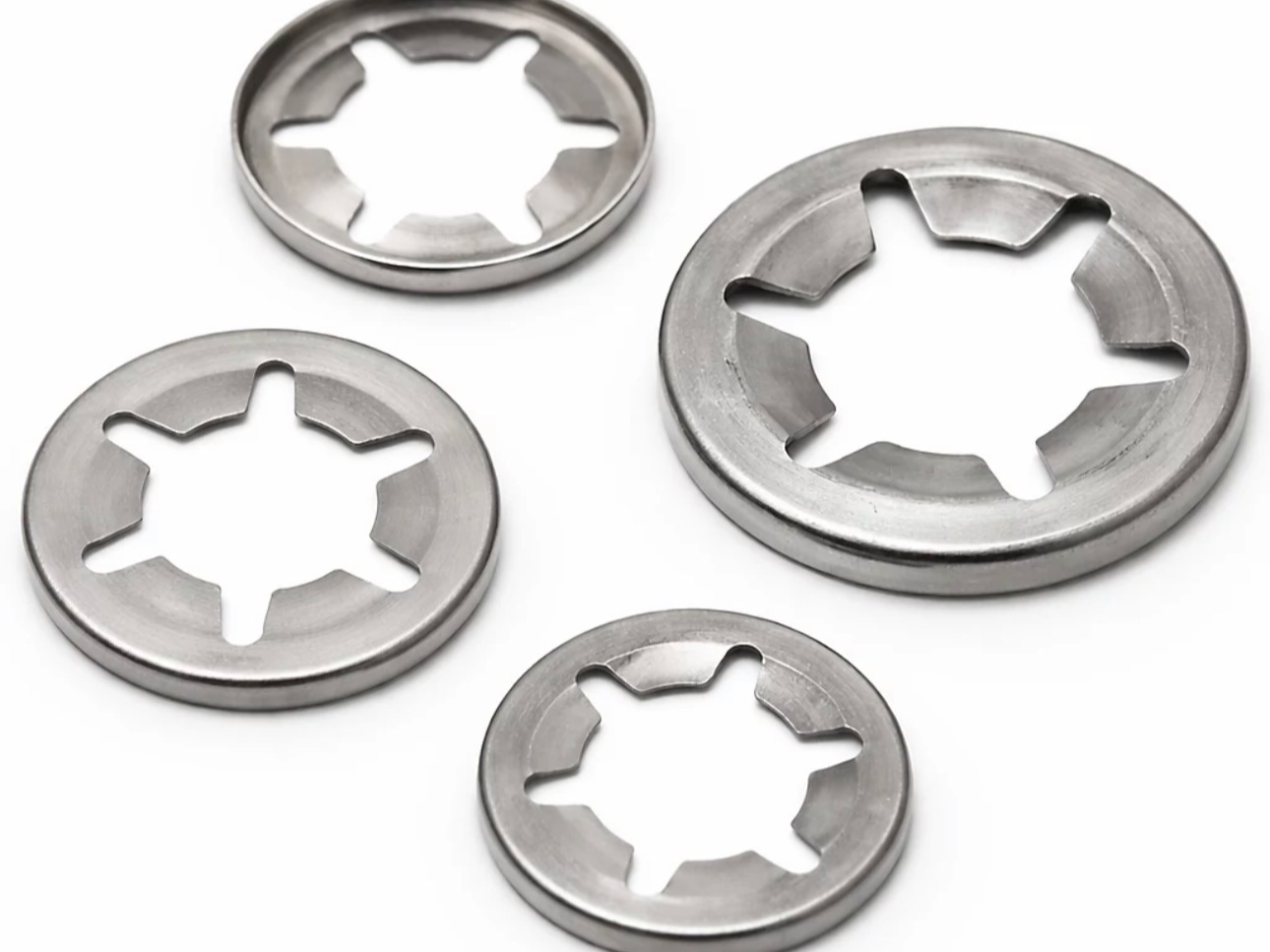 Starlock washer