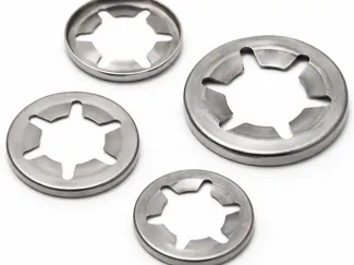 Starlock washer