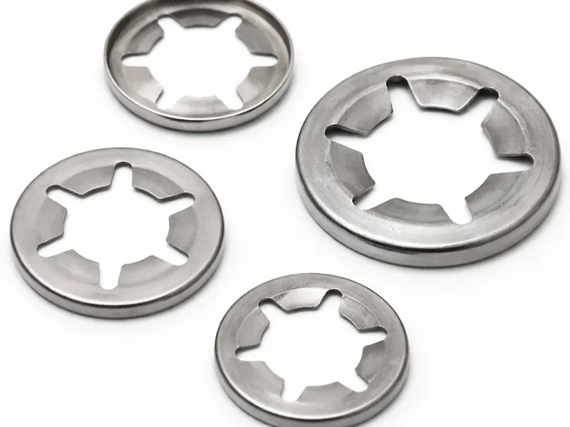 Starlock washer