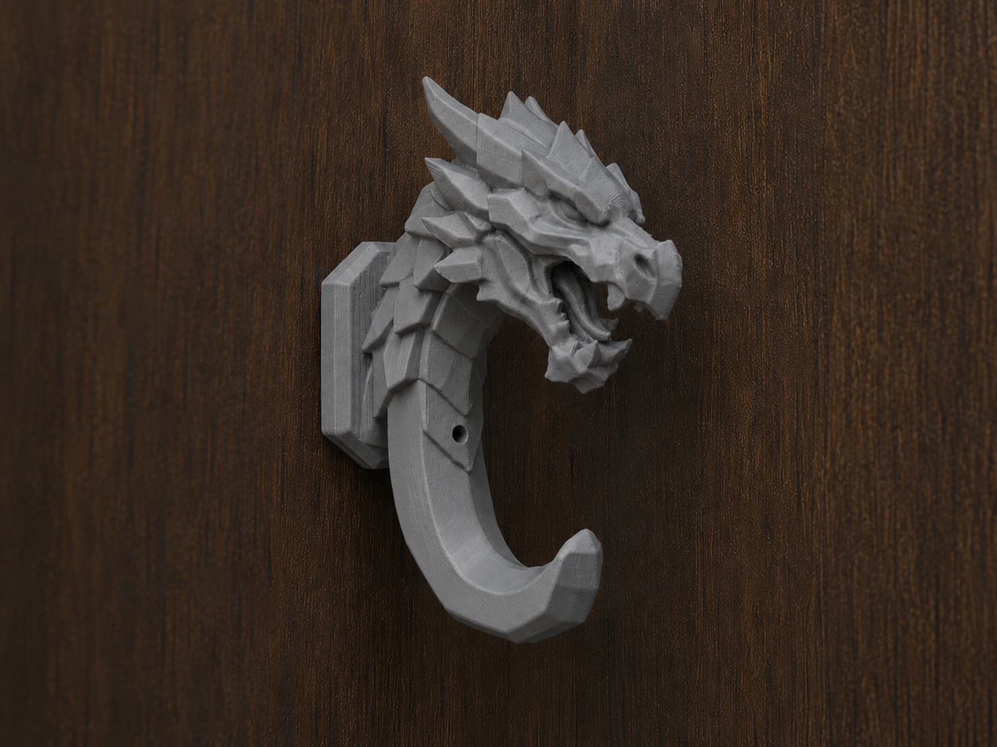 Miniatura 1 do modelo 3D Dragon Wall Hook