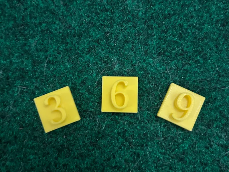 3, 6, & 9 ft Golf putting markers