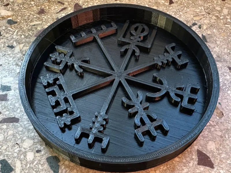 Untersetzer Vegvisir Kompass