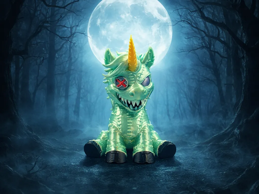 Horror Unicorn Free 3D Print Model MakerWorld Horror Unicorn Free 3D Print Model MakerWorld