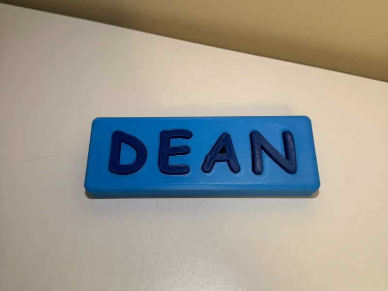 DEAN - Name Puzzle