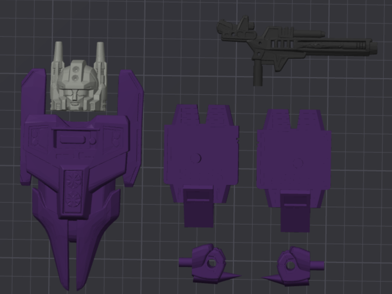G1 Abominus Combiner Replacement Kit (Terrorcons)
