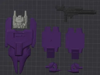 G1 Abominus Combiner Replacement Kit (Terrorcons)