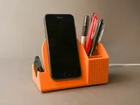 Pen Holder with Popsocket Holder