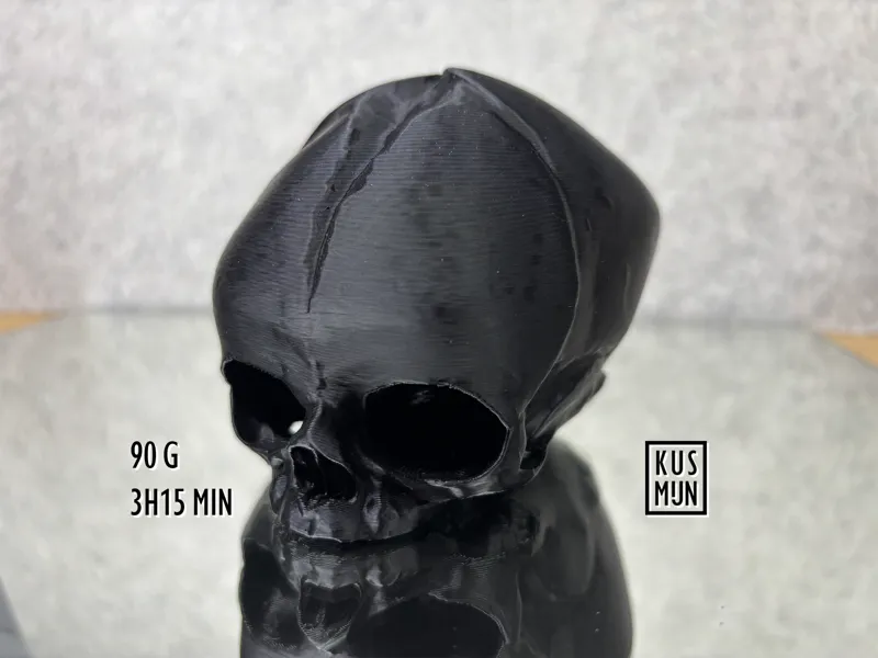 Decorative fetal skull