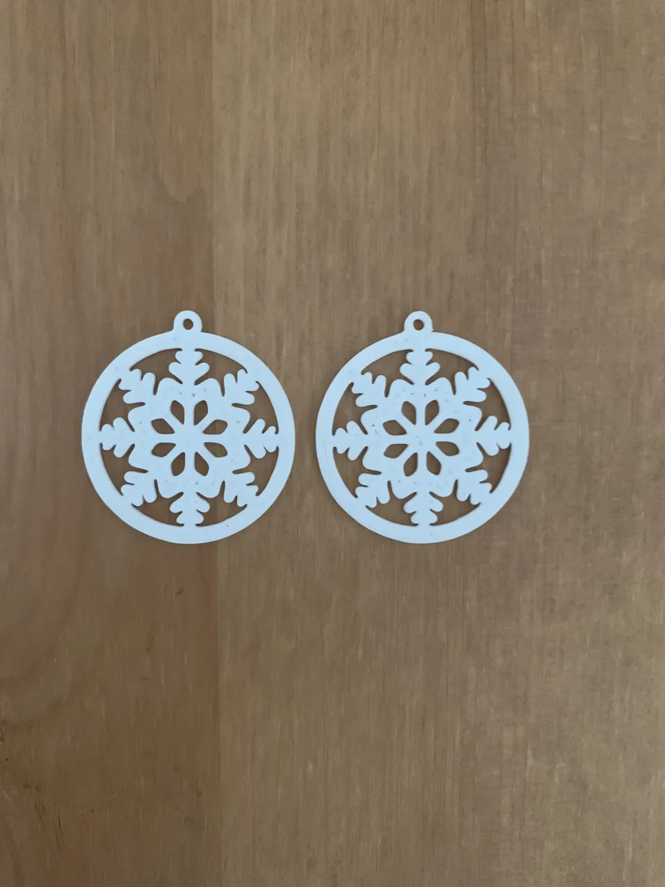 Snowflake Earrings view 2