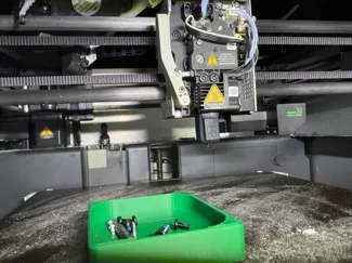Screw Tray For Nozzle Changing